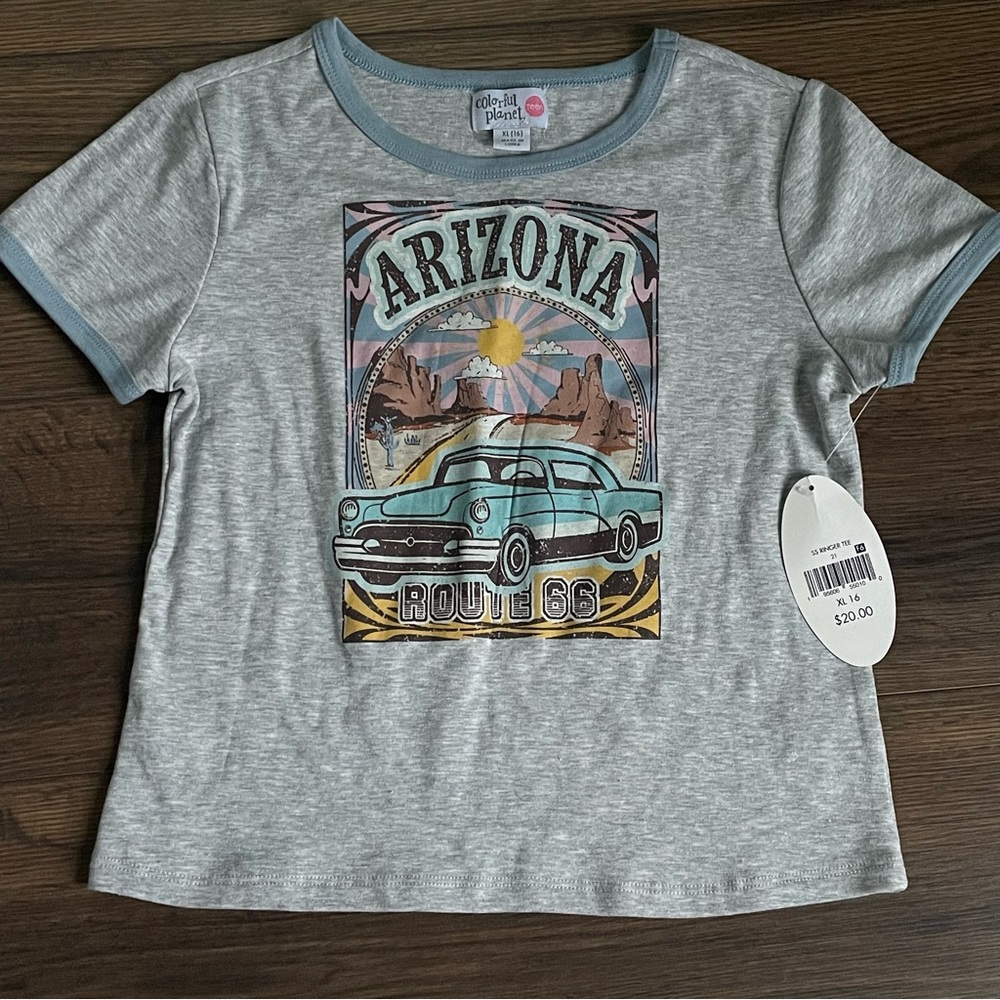 New Colorful Planet brand Arizona tee
Youth XL (16)